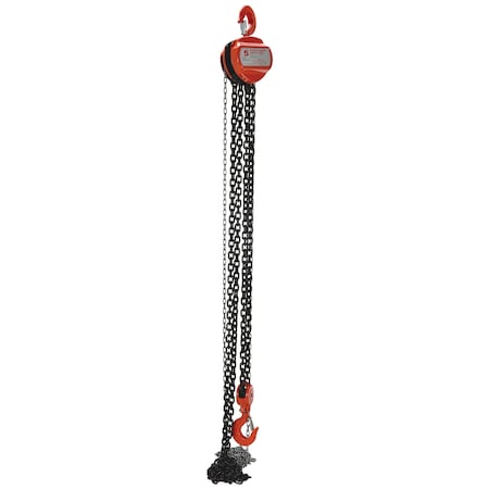 Vestil Manual Chain Hoist, 10K, 15 ft. HCH-10-15